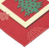 Vrolijk kerstfeest tafelkleed (Gekanteld)