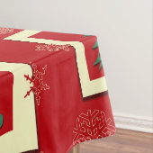 Vrolijk kerstfeest tafelkleed (Voorbeeld)