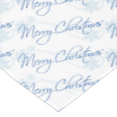 Vrolijk kerstfeest tafelkleed (Gekanteld)