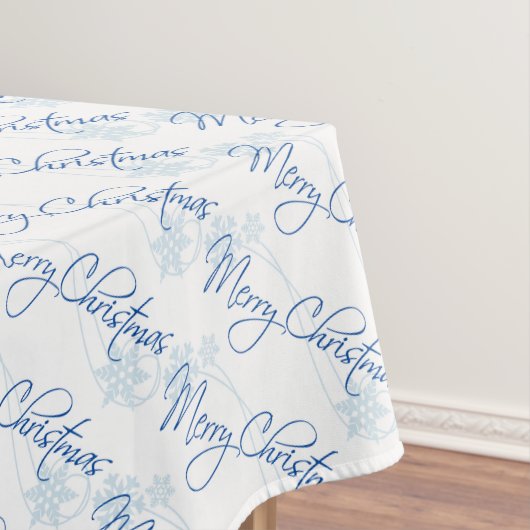 Vrolijk kerstfeest tafelkleed (Voorbeeld)