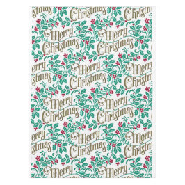 "Vrolijk kerstfeest" Tafelkleed