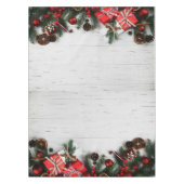 "Vrolijk kerstfeest" Tafelkleed (Voorkant)