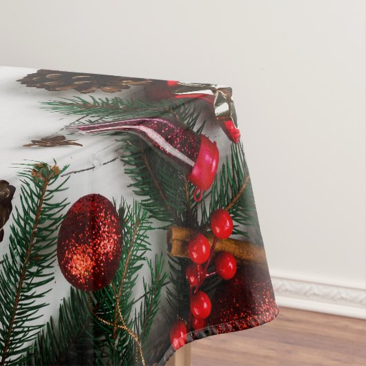 "Vrolijk kerstfeest" Tafelkleed (Voorbeeld)