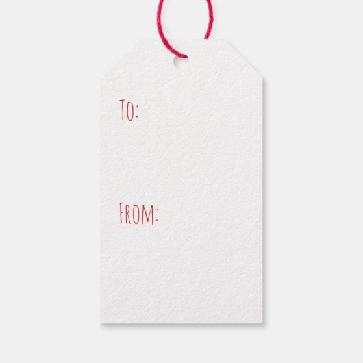 Vrolijk Kerstfeest Teckel Hond Vakantie Cookies Cadeaulabel (Achterkant)