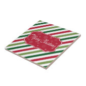 Vrolijk kerstfeest tegeltje (Zijkant)