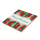 Vrolijk kerstfeest tegeltje (Zijkant)