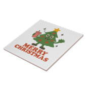 Vrolijk kerstfeest Tegeltje (Zijkant)