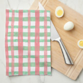 Vrolijk kerstfeest theedoek (Quarter Fold)