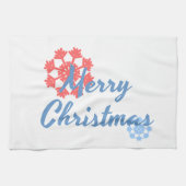 Vrolijk kerstfeest theedoek (Horizontaal)