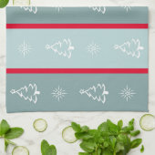 Vrolijk kerstfeest theedoek (Gevouwen)