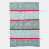 Vrolijk kerstfeest theedoek (Verticaal)