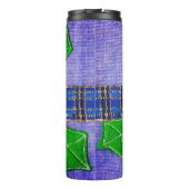 Vrolijk kerstfeest thermosbeker (Achterkant)