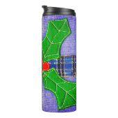 Vrolijk kerstfeest thermosbeker (Geroteerd rechts)