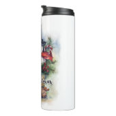 Vrolijk kerstfeest thermosbeker (Geroteerd rechts)