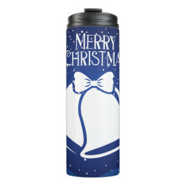 Vrolijk kerstfeest thermosbeker