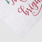 vrolijk kerstfeest tissuepapier (Detail)