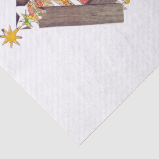 Vrolijk kerstfeest! tissuepapier (Detail)