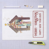 Vrolijk kerstfeest! tissuepapier (Craft)