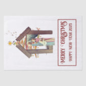 Vrolijk kerstfeest! tissuepapier (Voorkant)