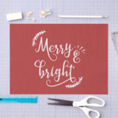 vrolijk kerstfeest tissuepapier (Craft)