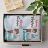 Vrolijk kerstfeest tissuepapier (Geschenk)