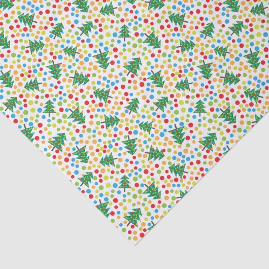 Vrolijk kerstfeest! tissuepapier (Detail)