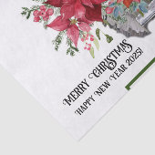 Vrolijk kerstfeest! tissuepapier (Detail)