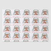 Vrolijk kerstfeest tissuepapier (Voorkant)