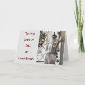 **VROLIJK KERSTFEEST** tot de **COOLSTE DAG** Feestdagen Kaart (Voorkant)