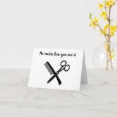 ****VROLIJK KERSTFEEST*** TOT ***MIJN STYLIST*** KAART (Gele Bloem)