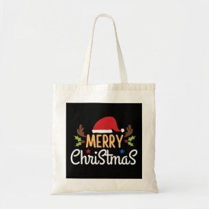 Vrolijk kerstfeest tote bag
