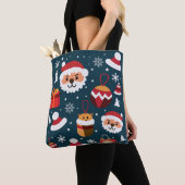 Vrolijk kerstfeest tote bag (Dichtbij)
