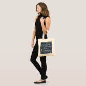 Vrolijk kerstfeest tote bag (Voorkant (model))