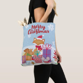 Vrolijk kerstfeest tote bag (Dichtbij)