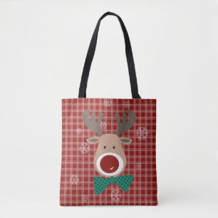 Vrolijk kerstfeest! tote bag