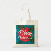 Vrolijk kerstfeest tote bag (Voorkant)