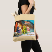 Vrolijk kerstfeest tote bag (Dichtbij)