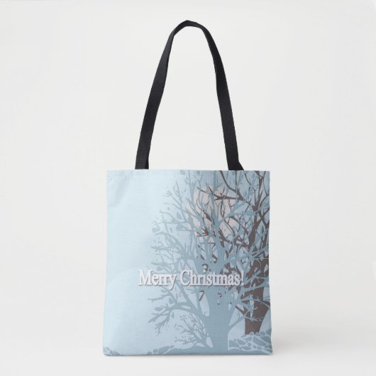 Vrolijk kerstfeest! tote bag (Voorkant)