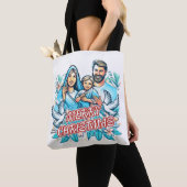 Vrolijk kerstfeest tote bag (Dichtbij)
