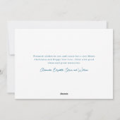 Vrolijk Kerstfeest Tropisch Strand Palmbomen Feestdagenkaart (Achterkant)