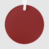 Vrolijk Kerstfeest Tropische Palmbomen Strand Ornament (achterkant)