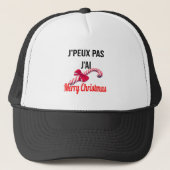Vrolijk kerstfeest trucker pet (Voorkant)