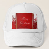 Vrolijk kerstfeest trucker pet (Voorkant)