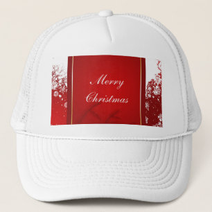 Vrolijk kerstfeest trucker pet