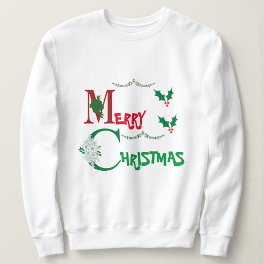 Vrolijk kerstfeest trui (Design voorkant)