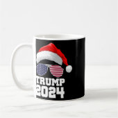 Vrolijk kerstfeest Trump 2024 Koffiemok (Links)
