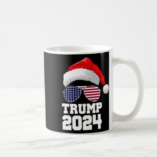 Vrolijk kerstfeest Trump 2024 Koffiemok (Rechts)