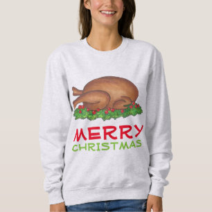 Vrolijk kerstfeest Turkije Oogzalig Sweatshirt