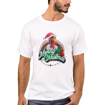 Vrolijk Kerstfeest Turkije T-shirt