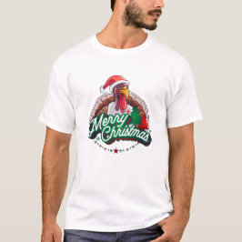 Vrolijk Kerstfeest Turkije T-shirt